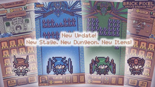 Bricks Breaker Pixel RPG screenshot 8
