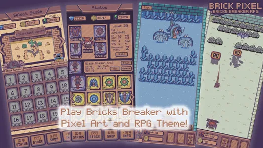 Bricks Breaker Pixel RPG screenshot 9
