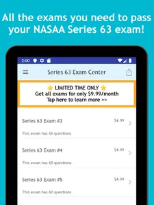 Series 63 Exam Center: NASAA S screenshot 13