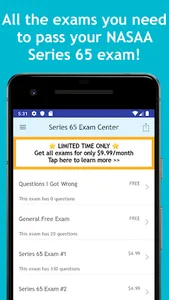 Series 65 Exam Center: NASAA S screenshot 2