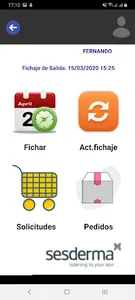 Sesderma RRHH screenshot 1