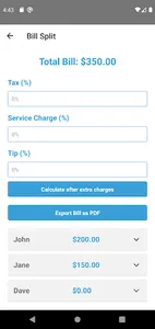 Split Your Bills screenshot 4