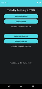 Count your hours screenshot 3