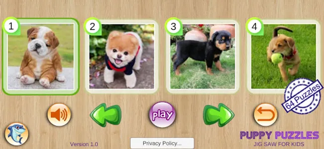 Puppy Puzzles & Dog Jigsaw screenshot 0