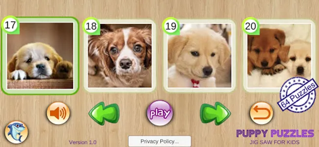 Puppy Puzzles & Dog Jigsaw screenshot 1