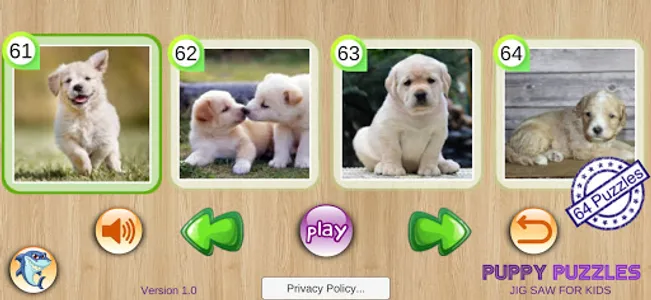 Puppy Puzzles & Dog Jigsaw screenshot 2