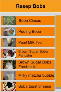 Resep Minuman Boba screenshot 1