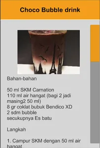 Resep Minuman Boba screenshot 4