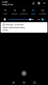 Fake Benachrichtigungen für WA screenshot 1