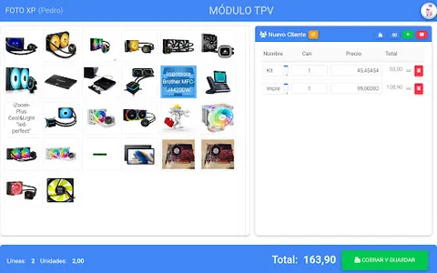 SimplyGest Cloud TPV screenshot 6