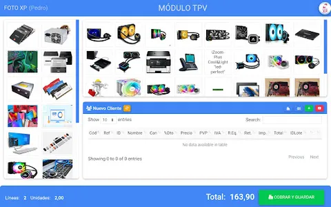 SimplyGest Cloud TPV screenshot 9