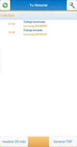SimplyGest Control Horario screenshot 2