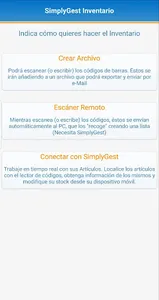 SimplyGest Inventario screenshot 0