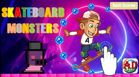Skateboard Monsters screenshot 0