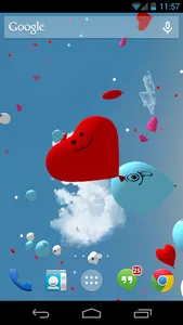 Balloons 3D live wallpaper screenshot 1