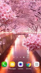 Flowers 3D live wallpaper screenshot 0