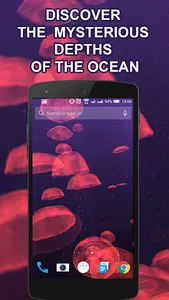 Jellyfishes 3D live wallpaper screenshot 0