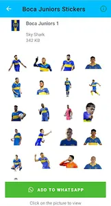 Boca Juniors Stickers screenshot 0