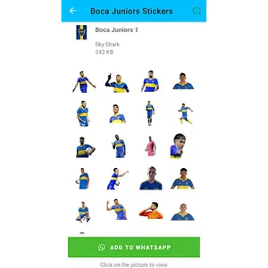 Boca Juniors Stickers screenshot 13