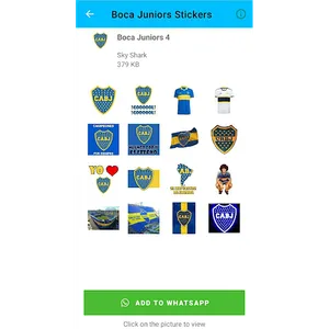 Boca Juniors Stickers screenshot 14