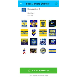 Boca Juniors Stickers screenshot 15
