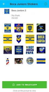 Boca Juniors Stickers screenshot 3