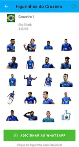 Figurinhas do Cruzeiro screenshot 0