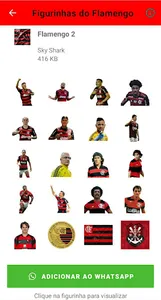 Figurinhas do Flamengo |Mengão screenshot 14
