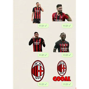 Milan Stickers screenshot 10