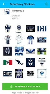 Monterrey Stickers screenshot 6
