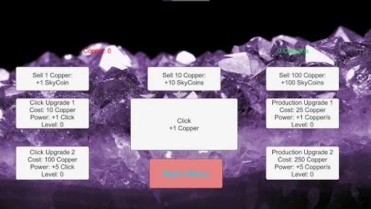 Mineral Clicker screenshot 1