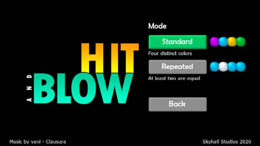 Hit and Blow screenshot 0