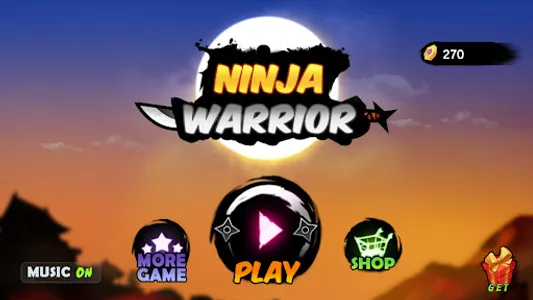 Ninja Warrior - Dart Fighting screenshot 0