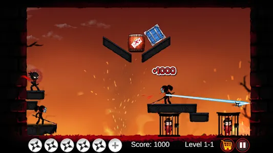 Ninja Warrior - Dart Fighting screenshot 10