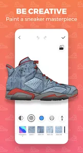 Custom Kicks - Coloring Book screenshot 0