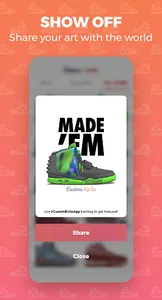 Custom Kicks - Coloring Book screenshot 3