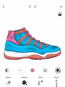 Custom Kicks - Coloring Book screenshot 9