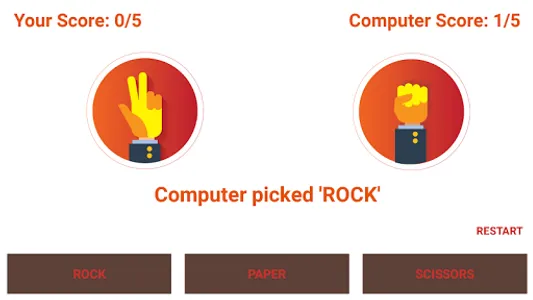 Rock Paper Scissor Game screenshot 3