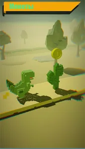 Dino 3d run screenshot 2