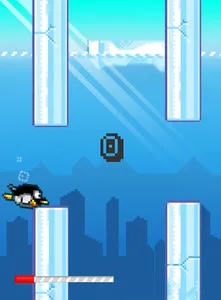 펭귄의 모험 - 겨울 남극 버전 screenshot 5