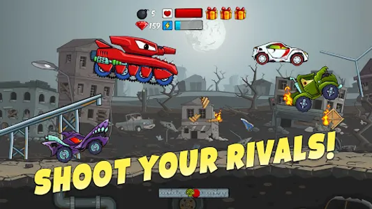 Car Eats Car - Apocalypse Race screenshot 3