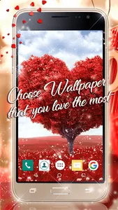 Valentine Live Wallpaper screenshot 1