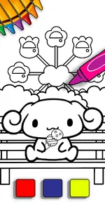 Doll Cinnamoroll Coloring Book screenshot 2