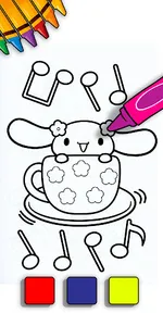 Doll Cinnamoroll Coloring Book screenshot 3