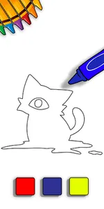 Doors Seek 2 Coloring Book screenshot 2