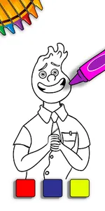Elemental Coloring book screenshot 0