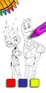 Elemental Coloring book screenshot 5