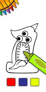 Garden NabNab 3 Coloring Book screenshot 0