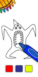Garden NabNab 3 Coloring Book screenshot 1