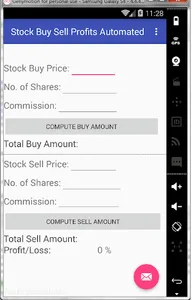 Stock Buy/Sell Profit Auto screenshot 0